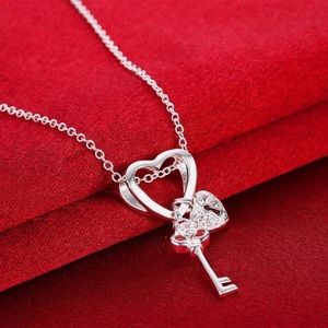 Key to my heart necklace